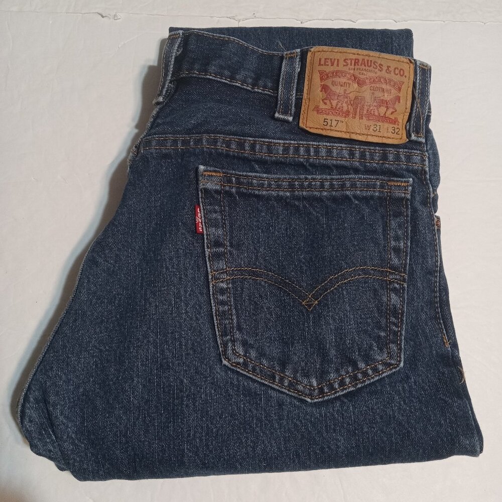 Levi's Dark Blue Bootcut Jeans